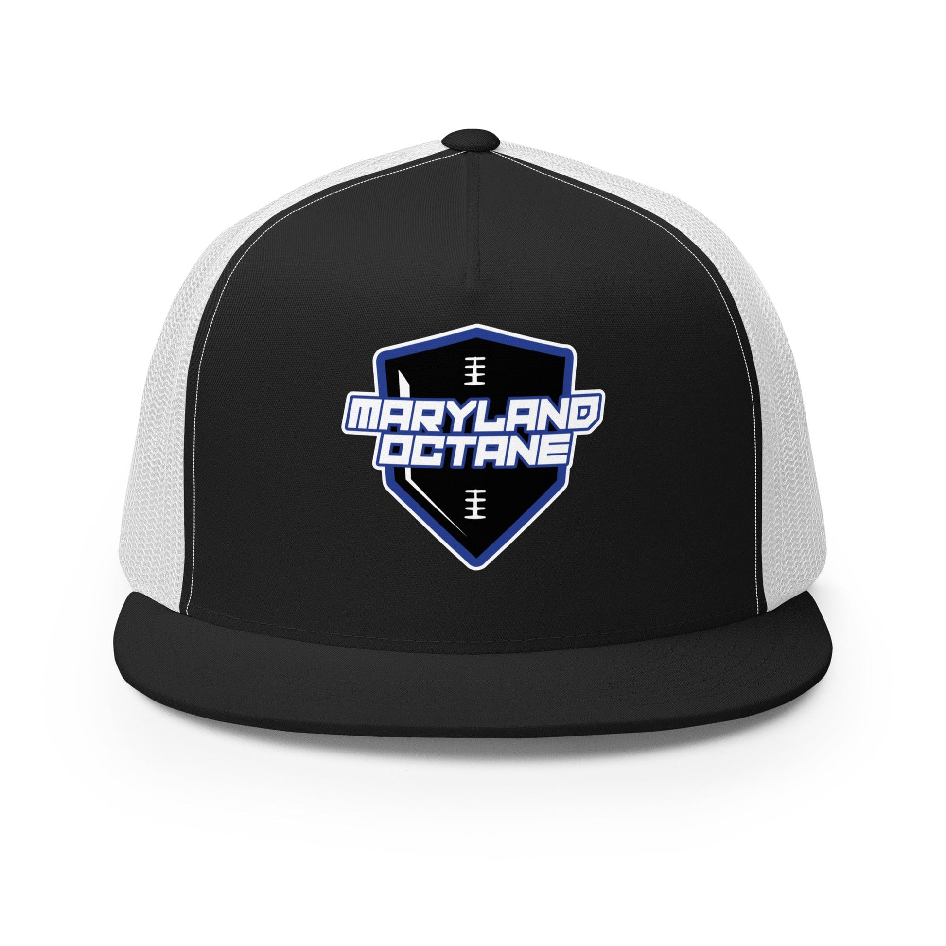 Performance | 5 Panel Trucker Cap | Maryland 97 Octane | Shield Logo