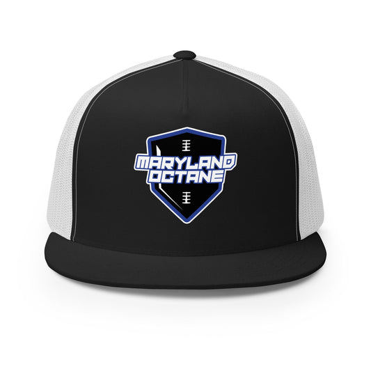 Performance | 5 Panel Trucker Cap | Maryland 97 Octane | Shield Logo