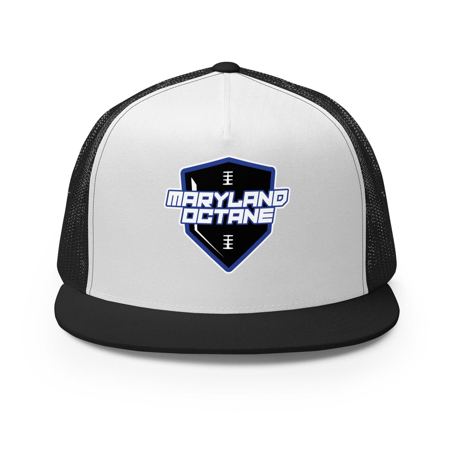 Performance | 5 Panel Trucker Cap | Maryland 97 Octane | Shield Logo
