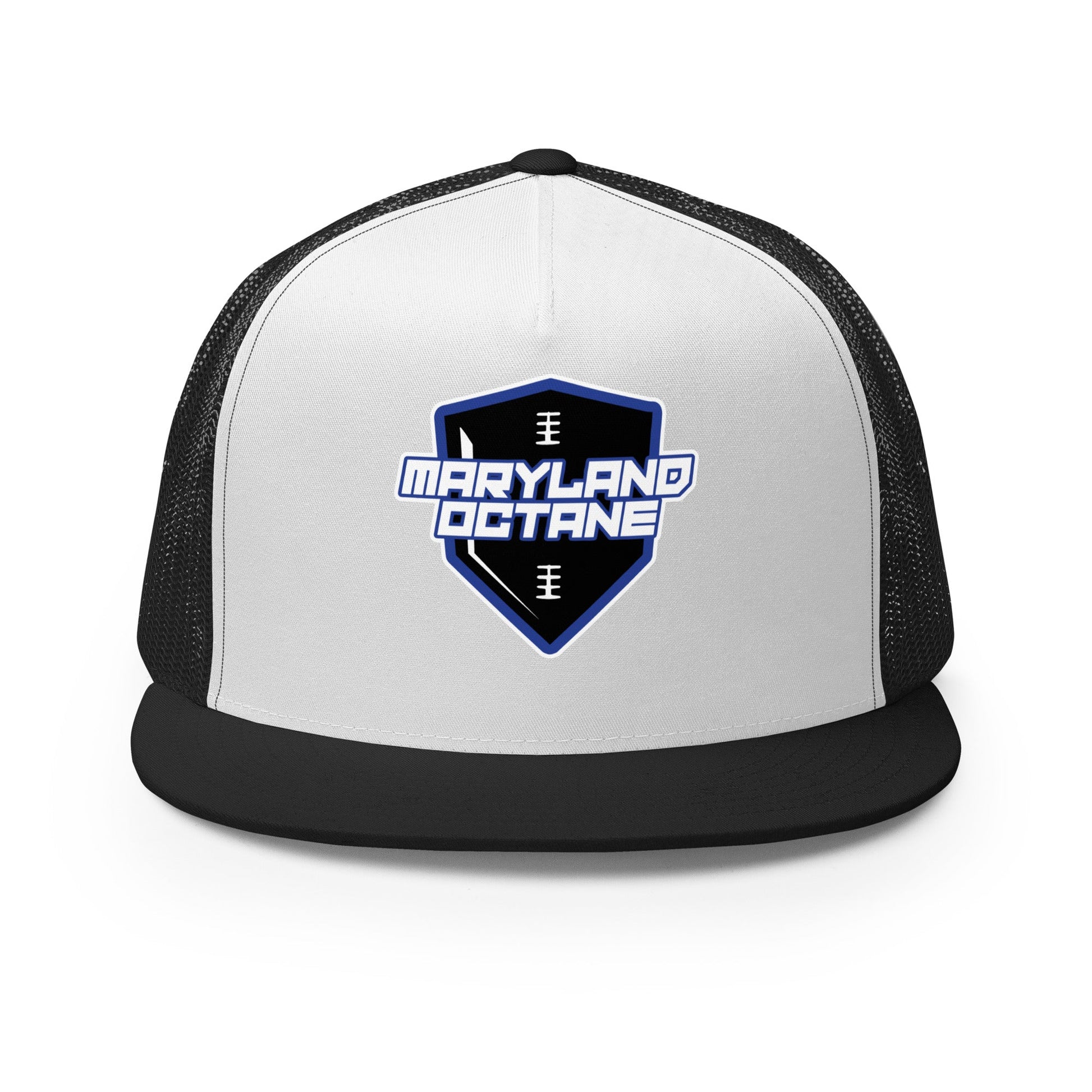 Performance | 5 Panel Trucker Cap | Maryland 97 Octane | Shield Logo