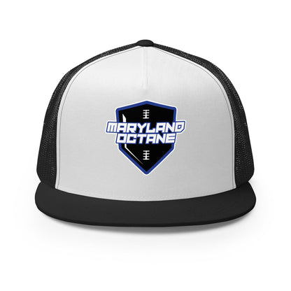 Performance | 5 Panel Trucker Cap | Maryland 97 Octane | Shield Logo