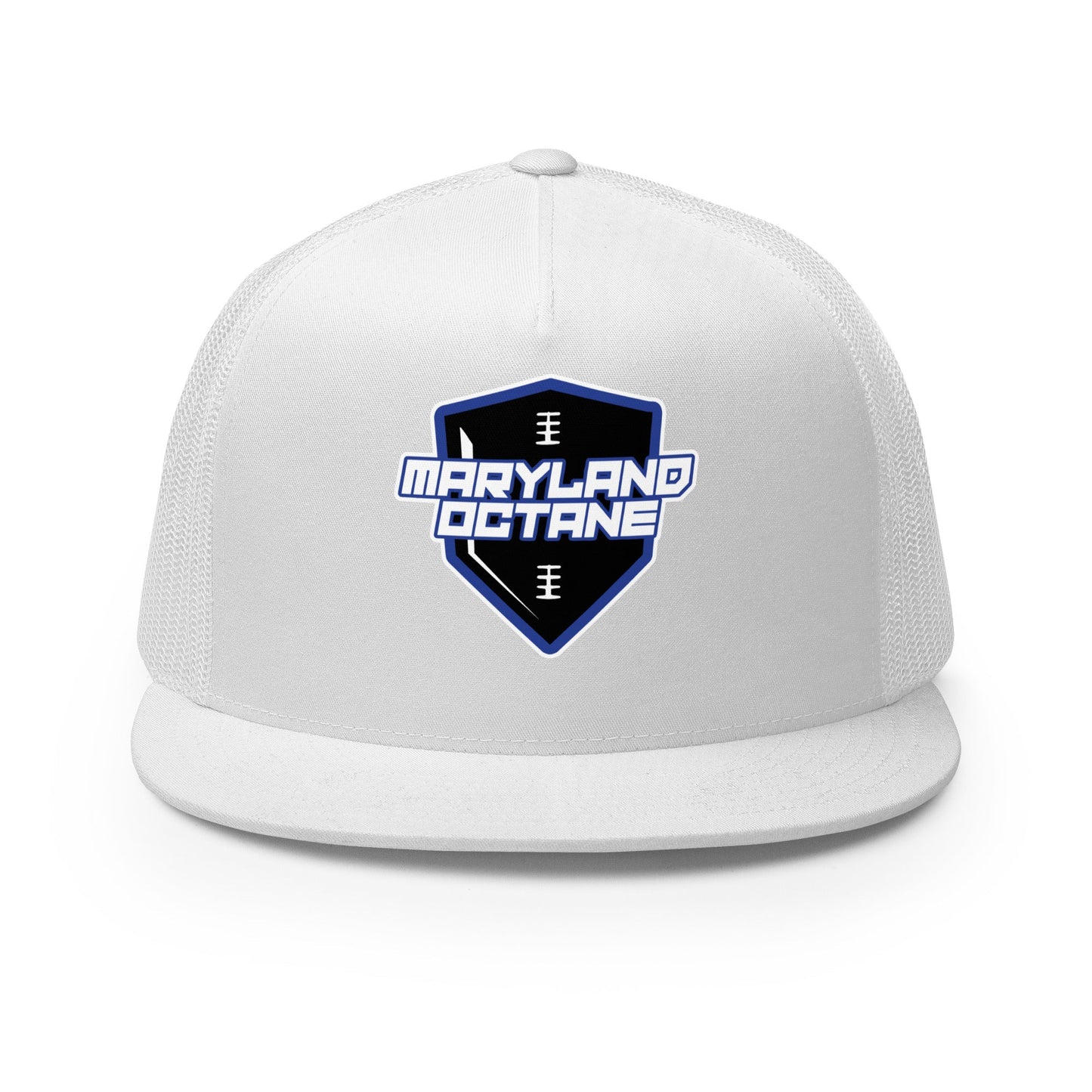Performance | 5 Panel Trucker Cap | Maryland 97 Octane | Shield Logo
