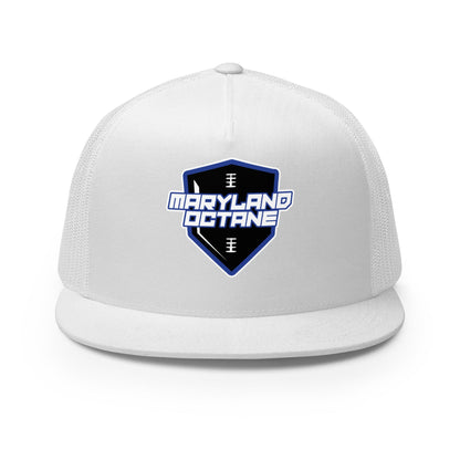 Performance | 5 Panel Trucker Cap | Maryland 97 Octane | Shield Logo