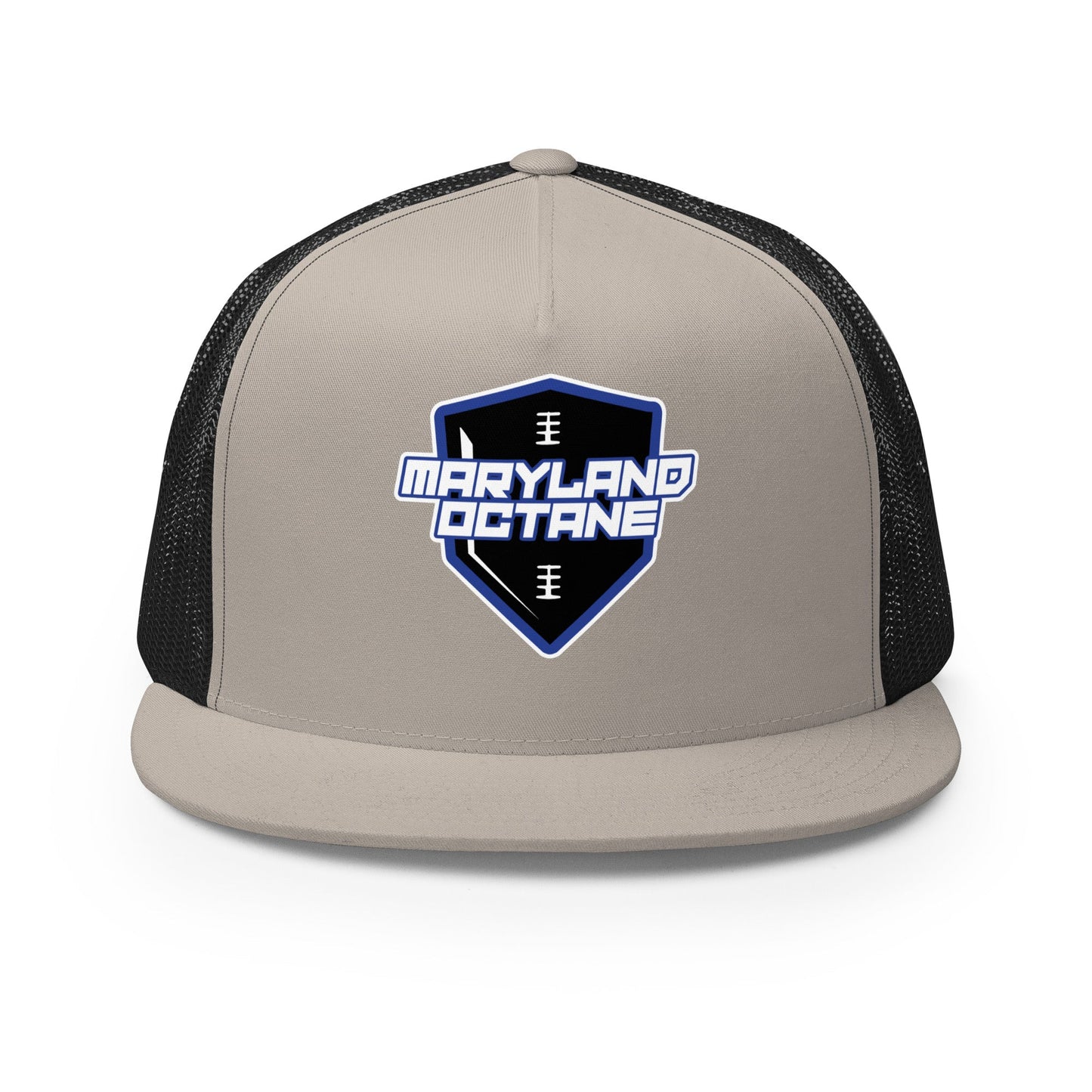 Performance | 5 Panel Trucker Cap | Maryland 97 Octane | Shield Logo