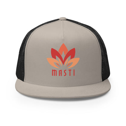 Performance | 5 Panel Trucker Cap | MASTI | Lotus Logo