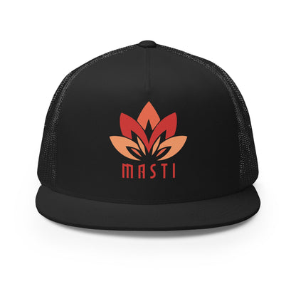 Performance | 5 Panel Trucker Cap | MASTI | Lotus Logo