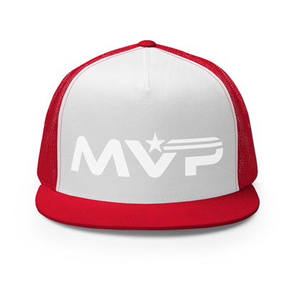 Performance | 5 Panel Trucker Cap | Maximum Velocity Youth Sports | Vanguard Logo