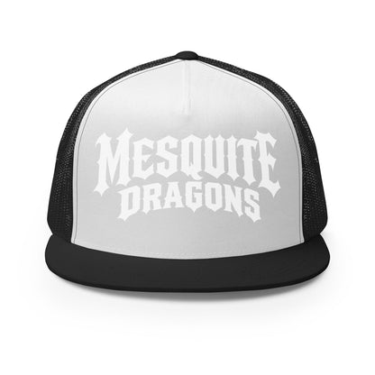 Performance | 5 Panel Trucker Cap | Mesquite High School | Crest Logo