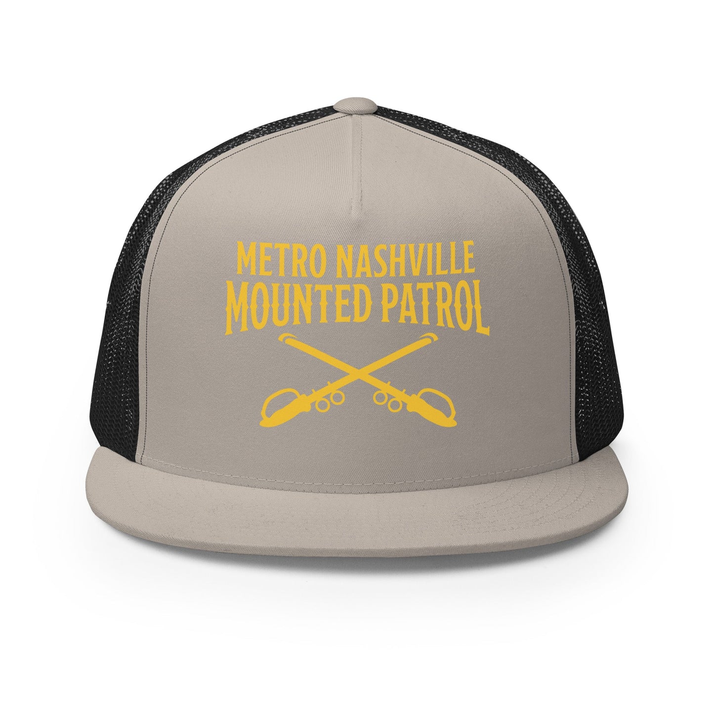 Performance | 5 Panel Trucker Cap | Metro Nashville Police Department Horse Mounted Patrol | Crest Logo