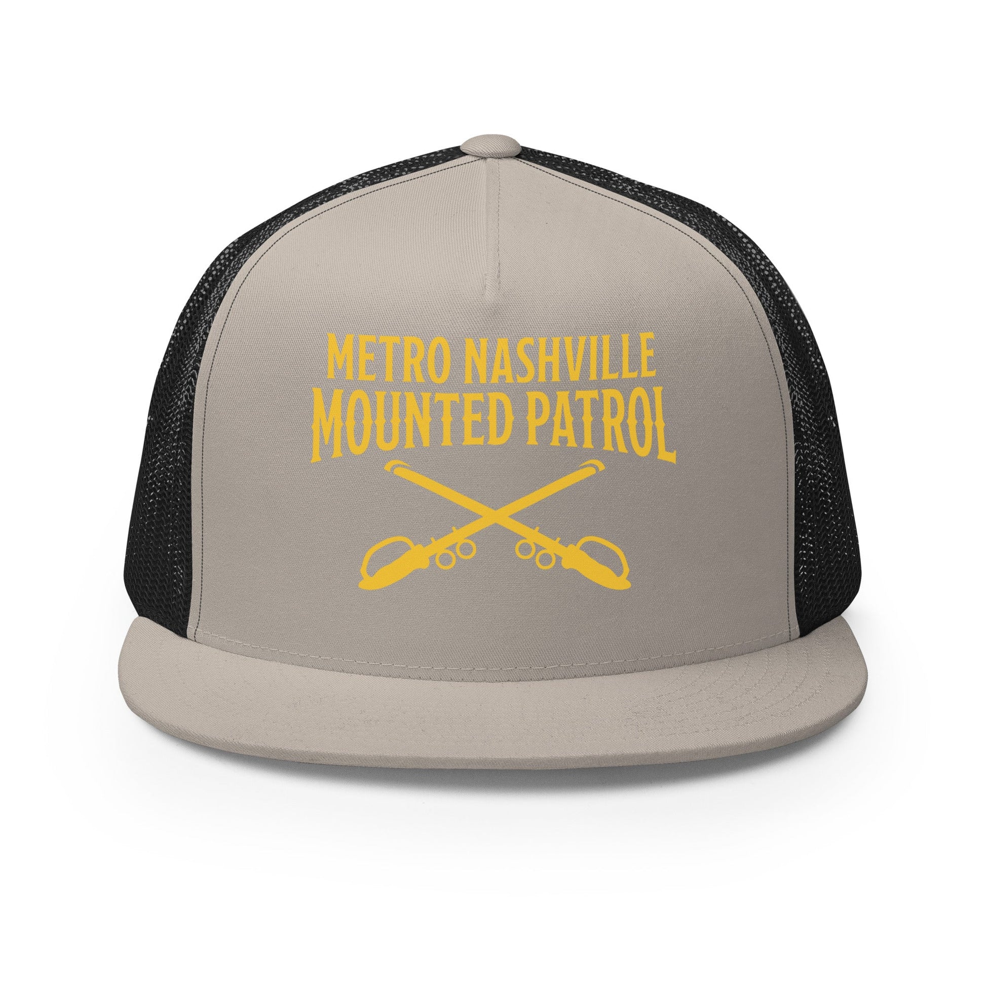 Performance | 5 Panel Trucker Cap | Metro Nashville Police Department Horse Mounted Patrol | Crest Logo