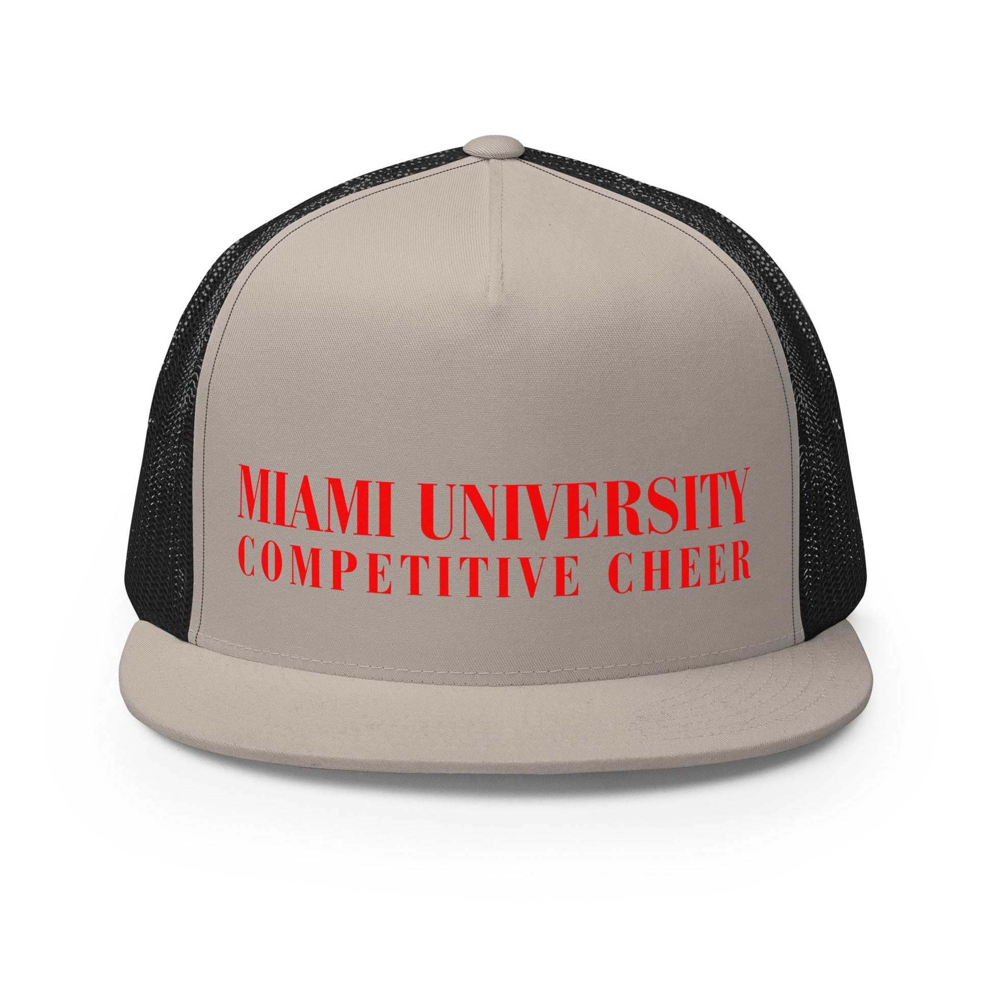 Performance | 5 Panel Trucker Cap | Miami University Competitive Cheer Team