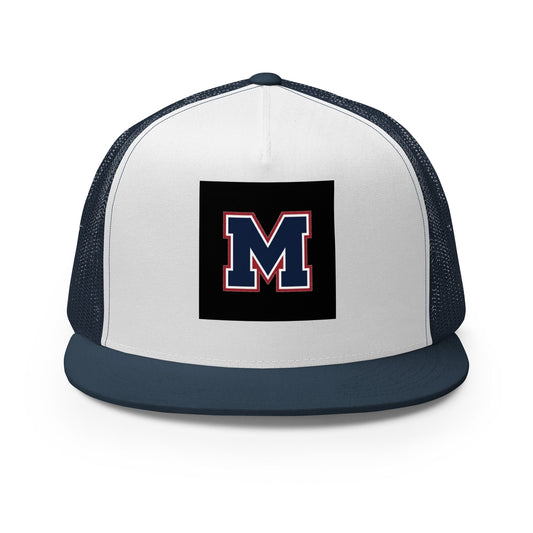 Performance | 5 Panel Trucker Cap | Michigan Select Baseball | M Lettermark Logo