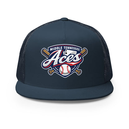 Performance | 5 Panel Trucker Cap | Middle TN Aces 8u