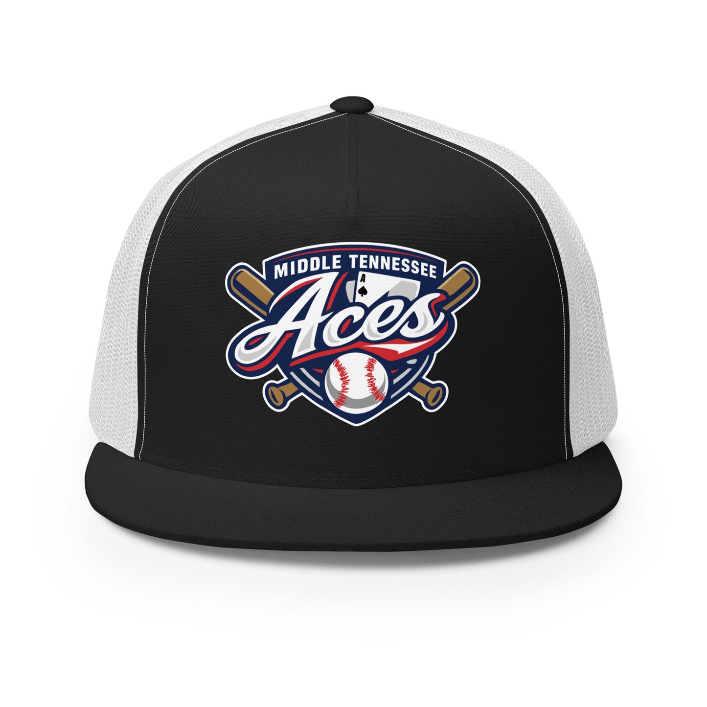 Performance | 5 Panel Trucker Cap | Middle TN Aces 8u