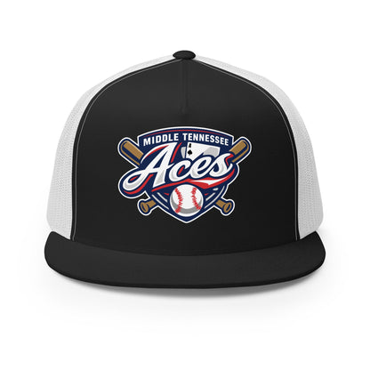 Performance | 5 Panel Trucker Cap | Middle TN Aces 8u