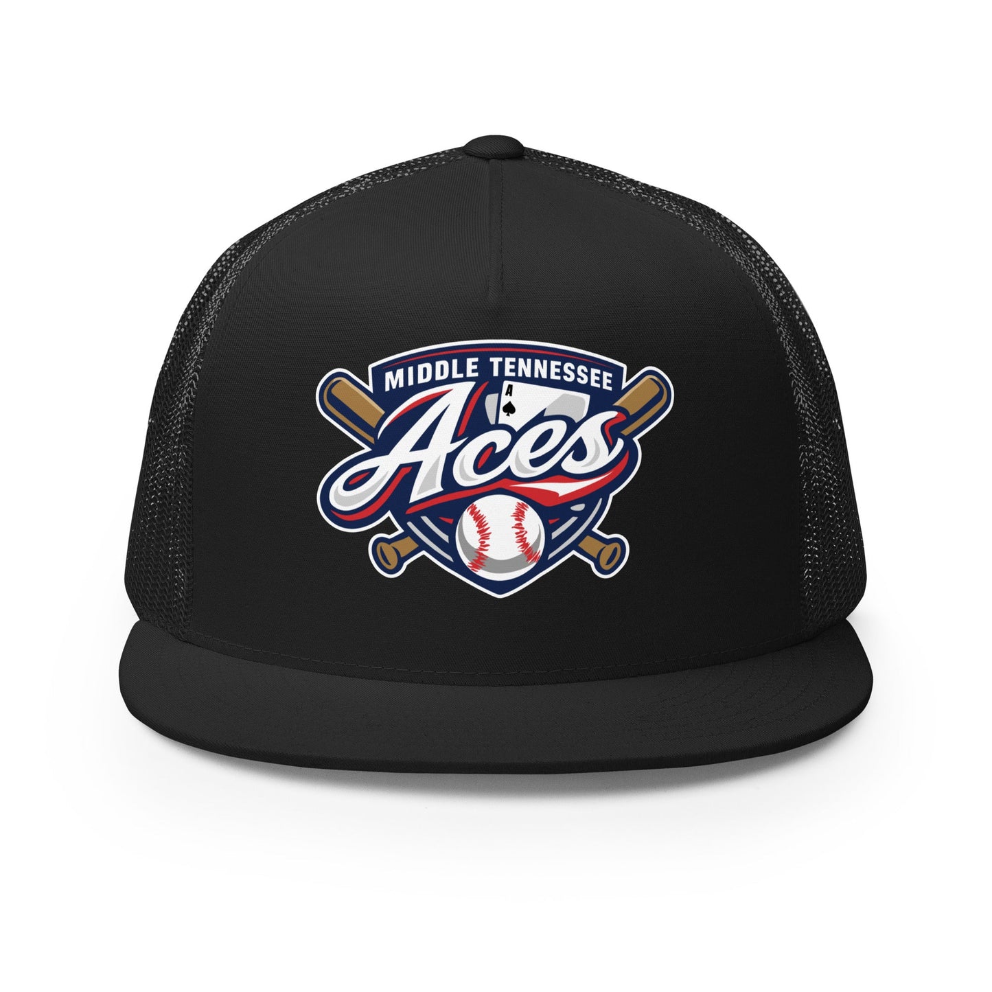 Performance | 5 Panel Trucker Cap | Middle TN Aces 8u