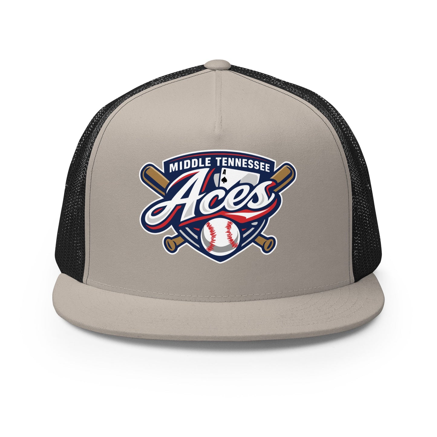 Performance | 5 Panel Trucker Cap | Middle TN Aces 8u