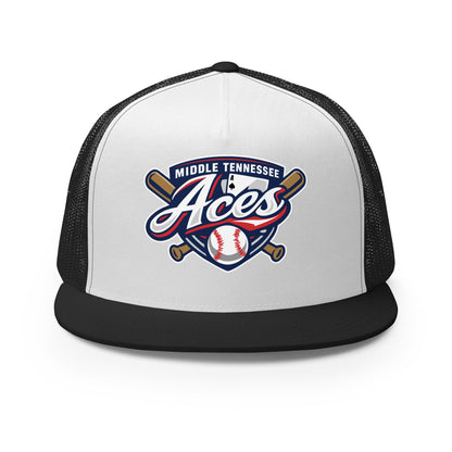 Performance | 5 Panel Trucker Cap | Middle TN Aces 8u