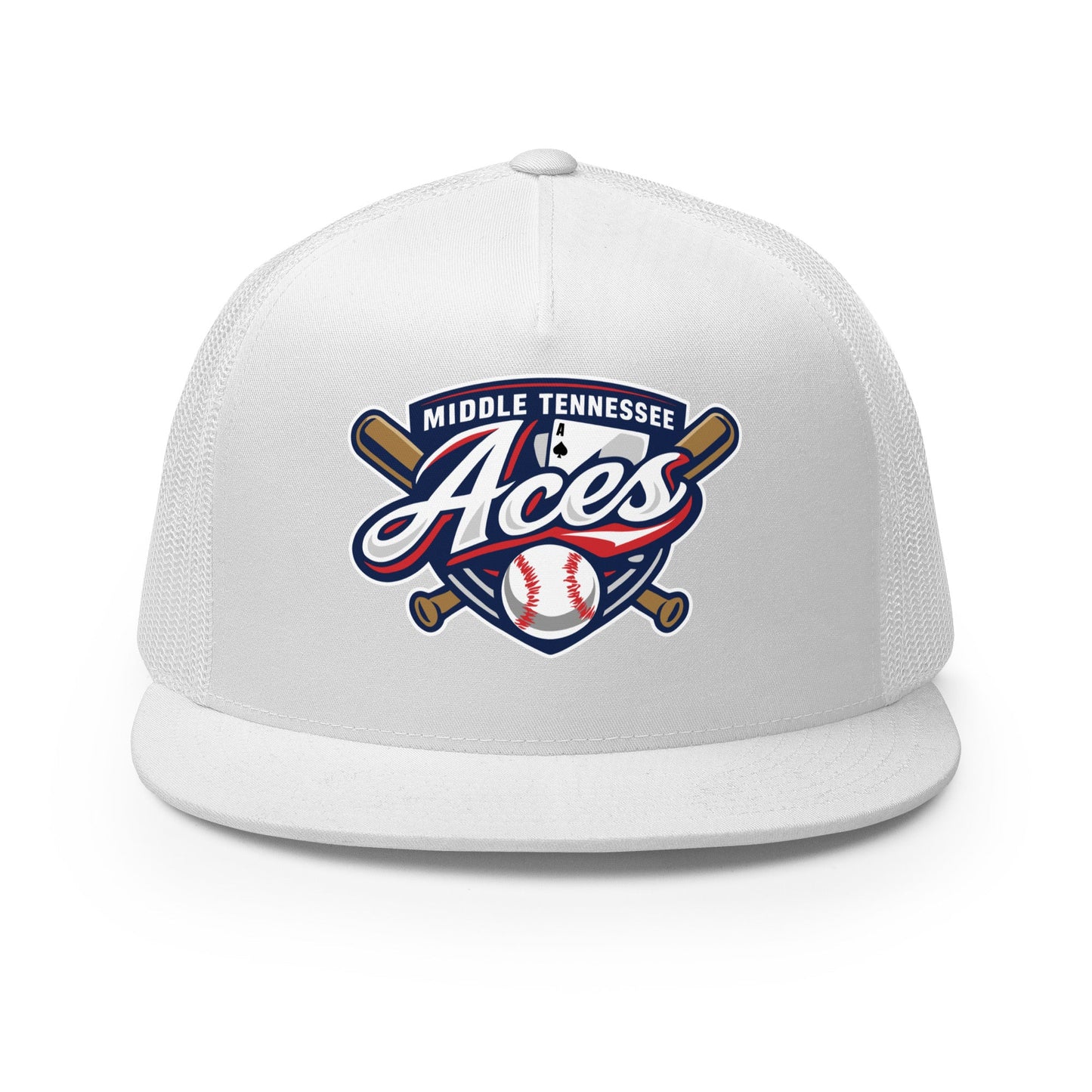 Performance | 5 Panel Trucker Cap | Middle TN Aces 8u