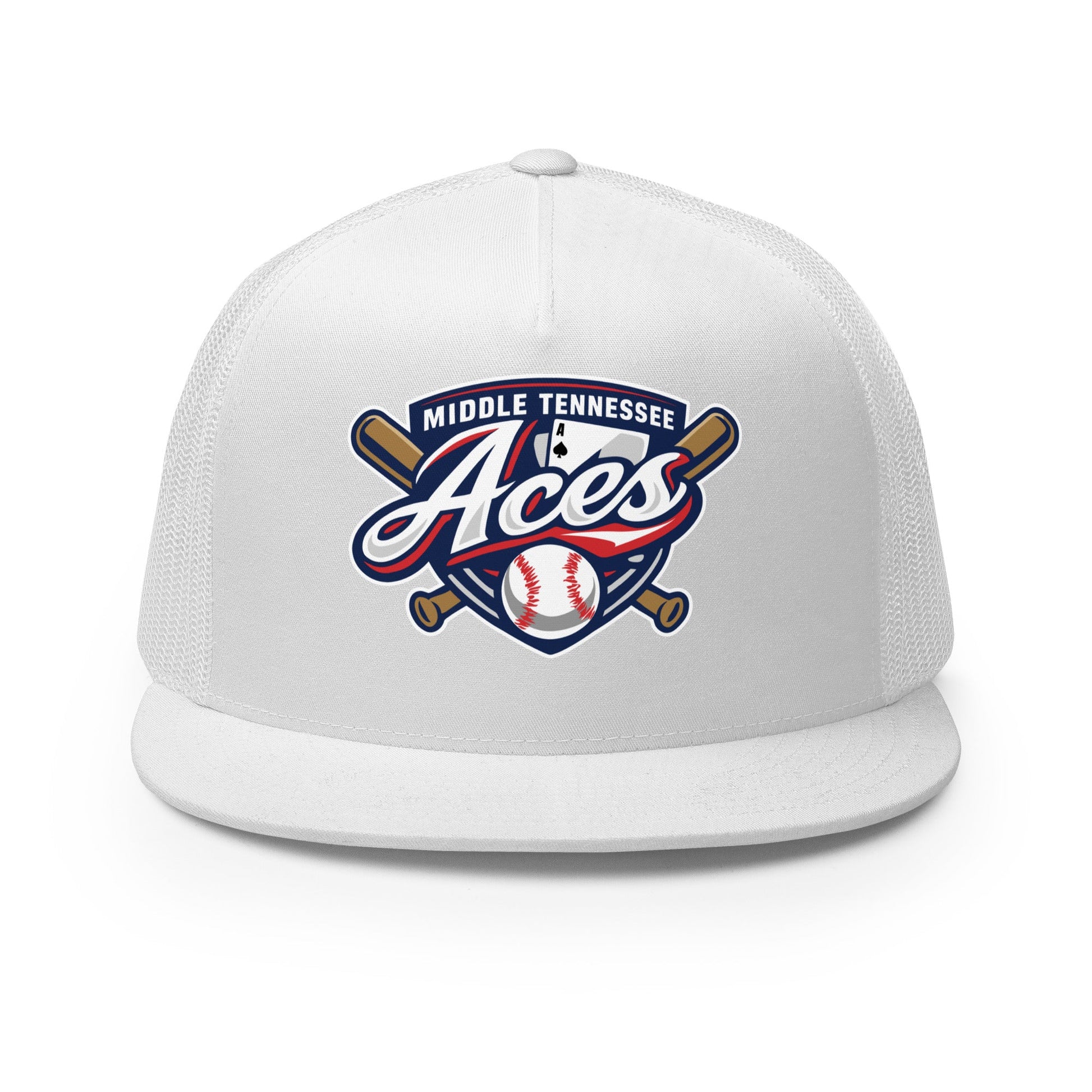 Performance | 5 Panel Trucker Cap | Middle TN Aces 8u