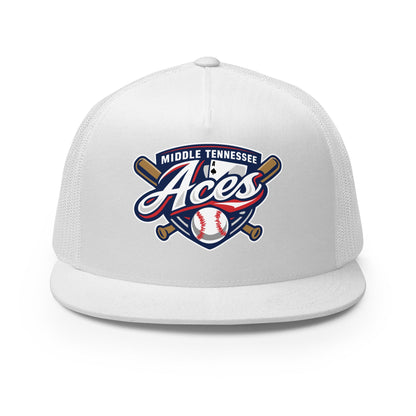 Performance | 5 Panel Trucker Cap | Middle TN Aces 8u