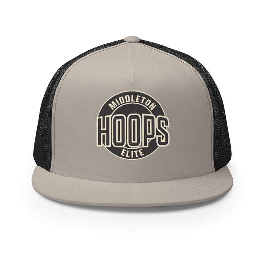 Performance | 5 Panel Trucker Cap | Middleton Hoops Elite | Hoops Logo Logo