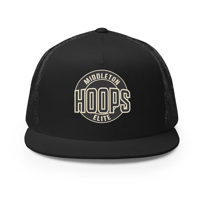 Performance | 5 Panel Trucker Cap | Middleton Hoops Elite | Hoops Logo Logo