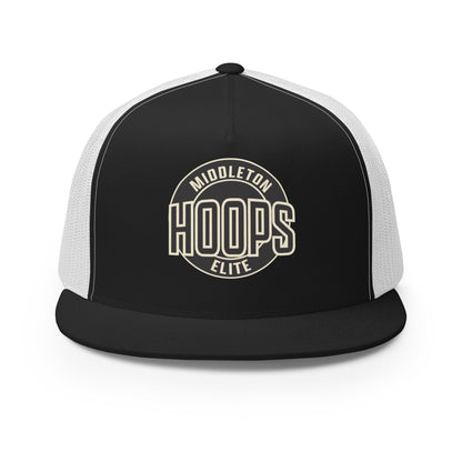 Performance | 5 Panel Trucker Cap | Middleton Hoops Elite | Hoops Logo Logo
