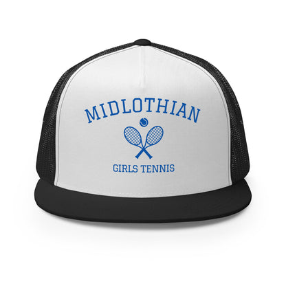 Performance | 5 Panel Trucker Cap | Midlothian Girls Tennis