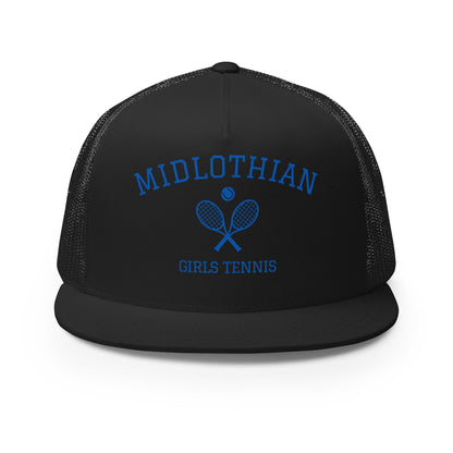 Performance | 5 Panel Trucker Cap | Midlothian Girls Tennis