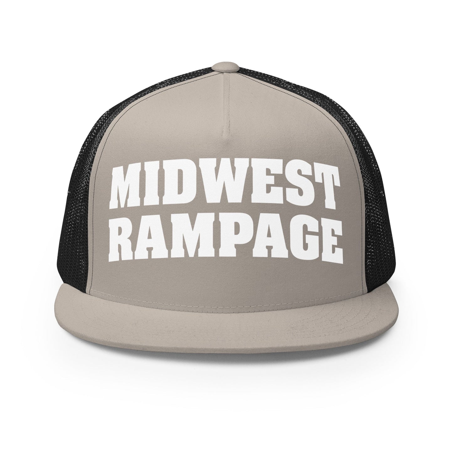 Performance | 5 Panel Trucker Cap | Midwest Rampage | Modern Script Logo