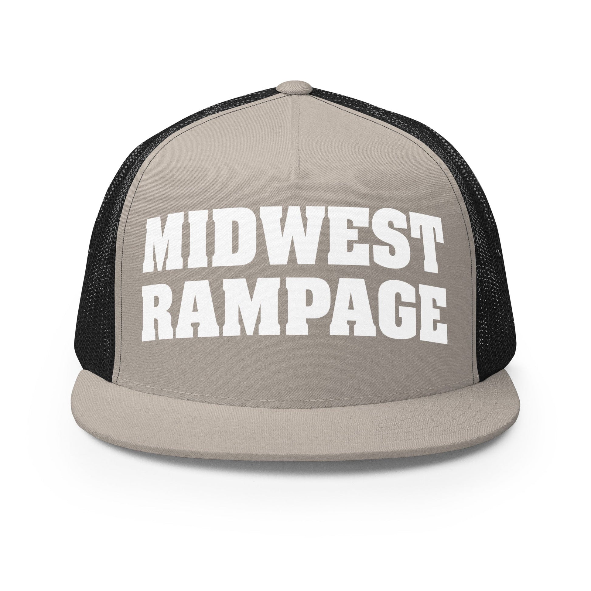 Performance | 5 Panel Trucker Cap | Midwest Rampage | Modern Script Logo