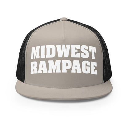 Performance | 5 Panel Trucker Cap | Midwest Rampage | Modern Script Logo