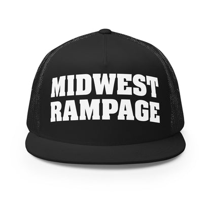 Performance | 5 Panel Trucker Cap | Midwest Rampage | Modern Script Logo