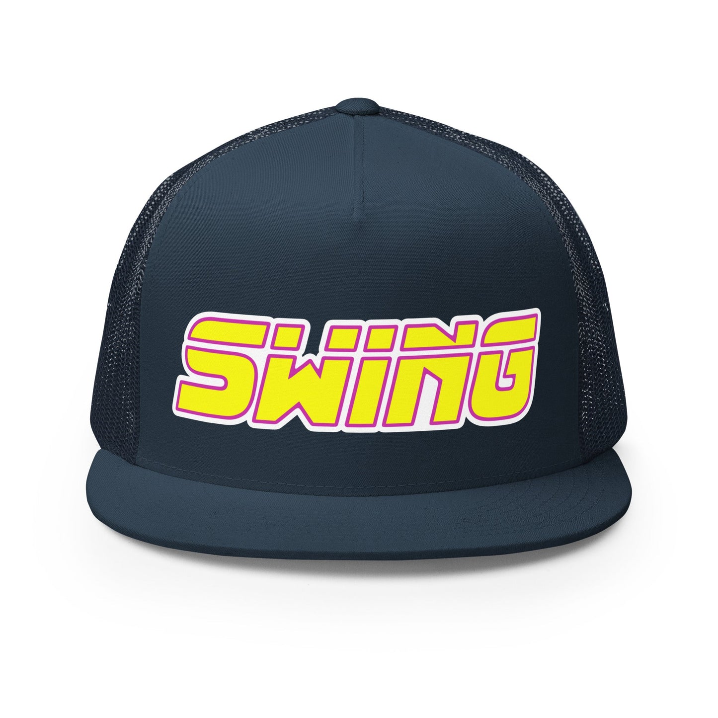 Performance | 5 Panel Trucker Cap | Midwest Swing Softball | Mark Logo