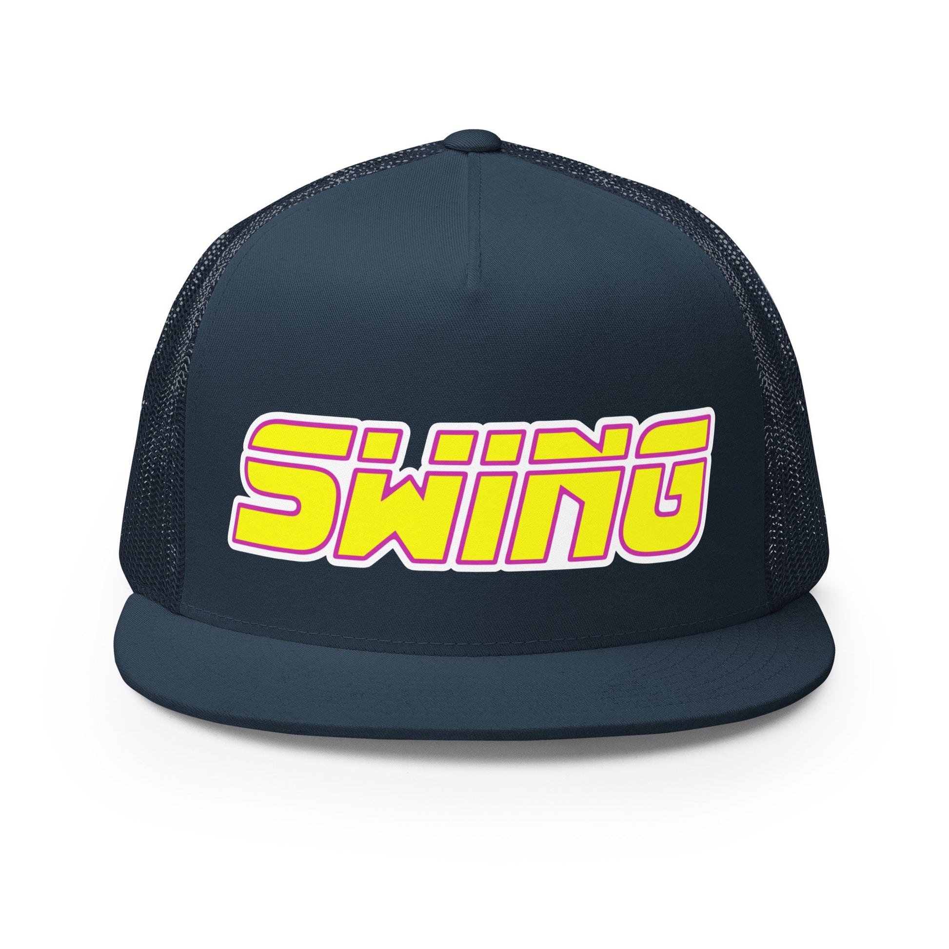Performance | 5 Panel Trucker Cap | Midwest Swing Softball | Mark Logo