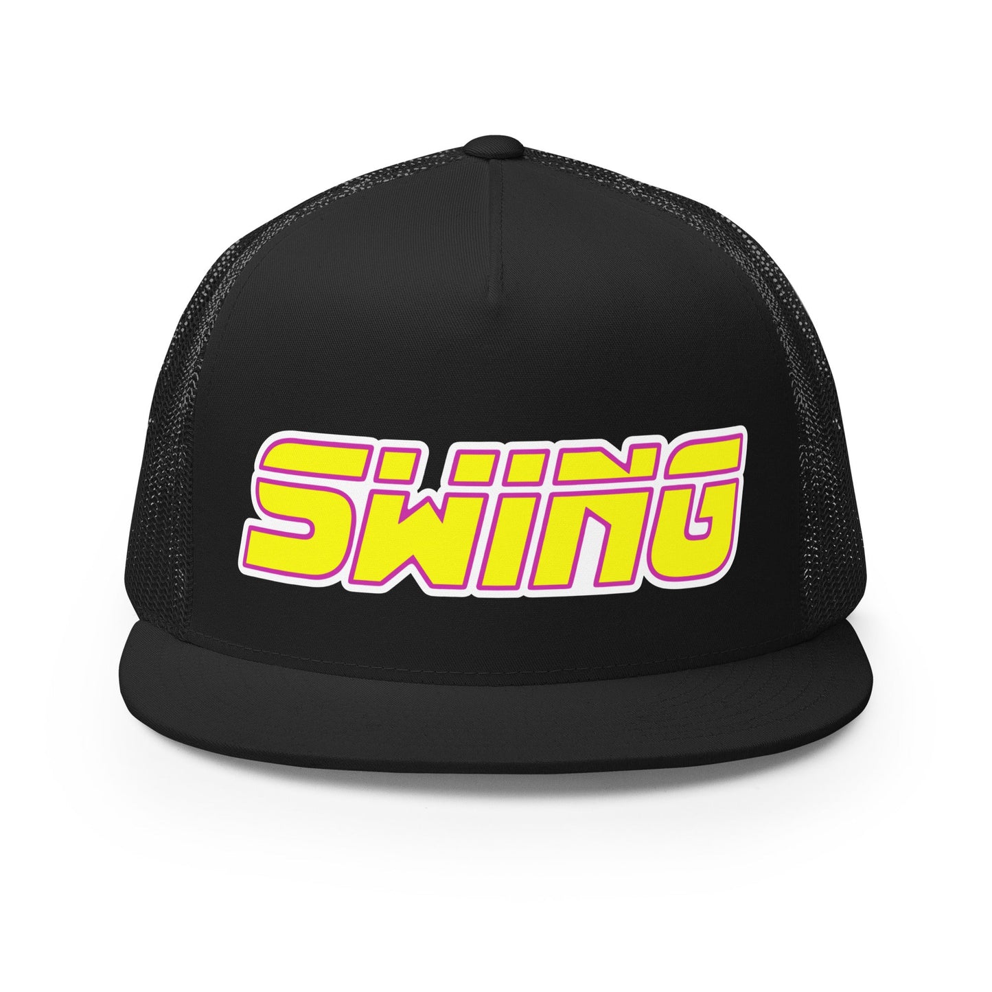 Performance | 5 Panel Trucker Cap | Midwest Swing Softball | Mark Logo