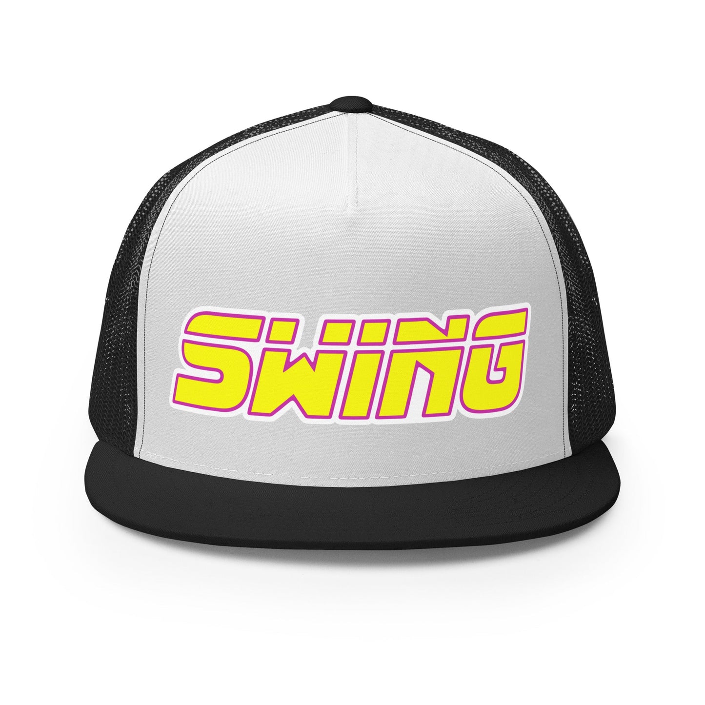 Performance | 5 Panel Trucker Cap | Midwest Swing Softball | Mark Logo