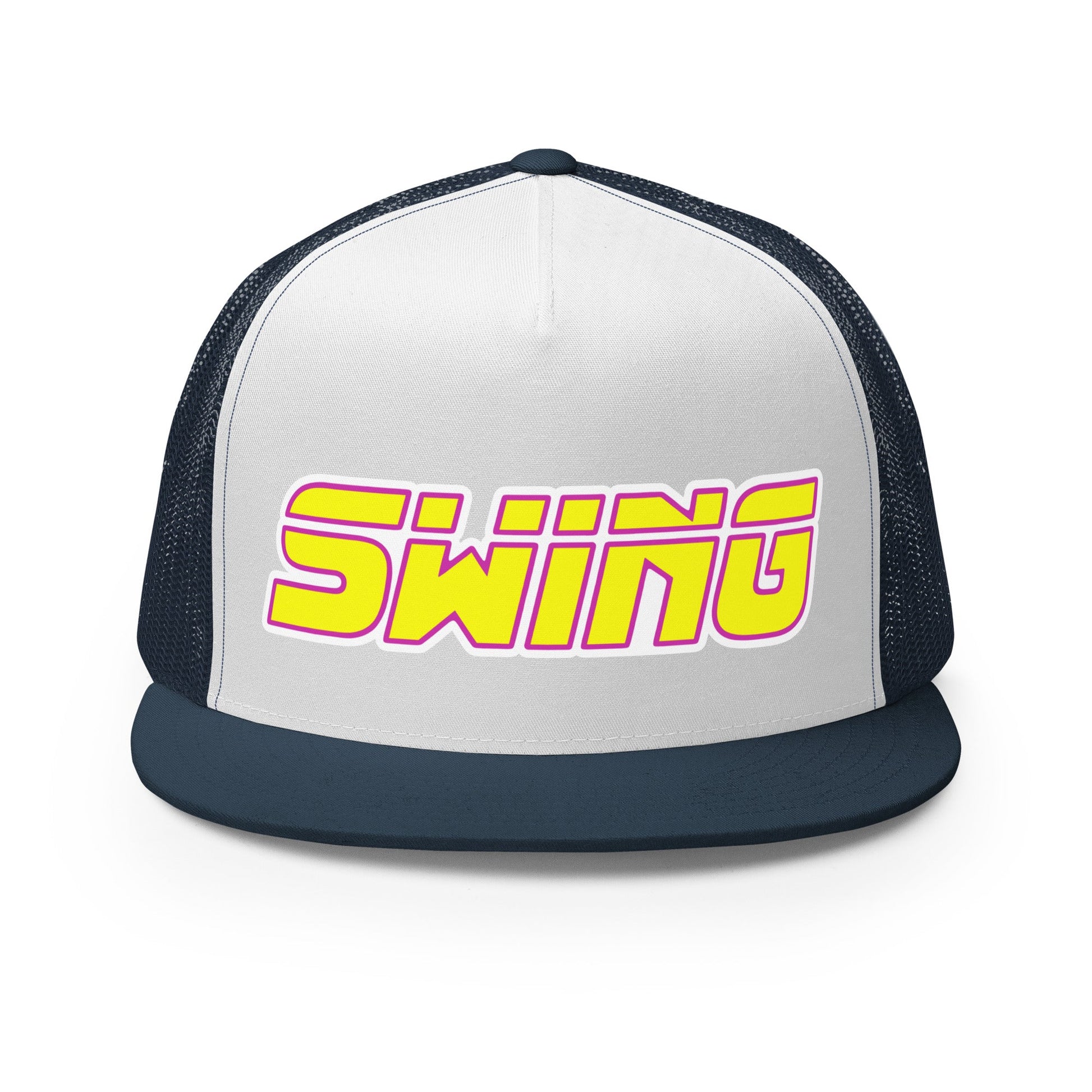Performance | 5 Panel Trucker Cap | Midwest Swing Softball | Mark Logo