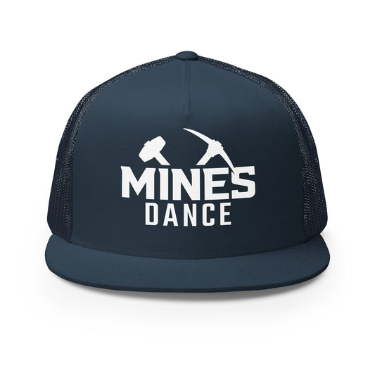 Performance | 5 Panel Trucker Cap | Mines Dance Team | Vanguard Logo