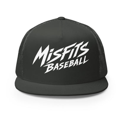 Performance | 5 Panel Trucker Cap | Misfits Baseball | Athletics Logo