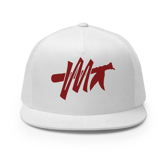 Performance | 5 Panel Trucker Cap | Mohawks | Emblem Logo