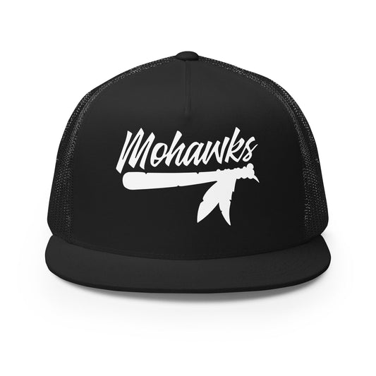 Performance | 5 Panel Trucker Cap | Mohawks | Victory Feather Logo