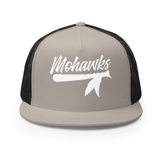 Performance | 5 Panel Trucker Cap | Mohawks | Victory Feather Logo