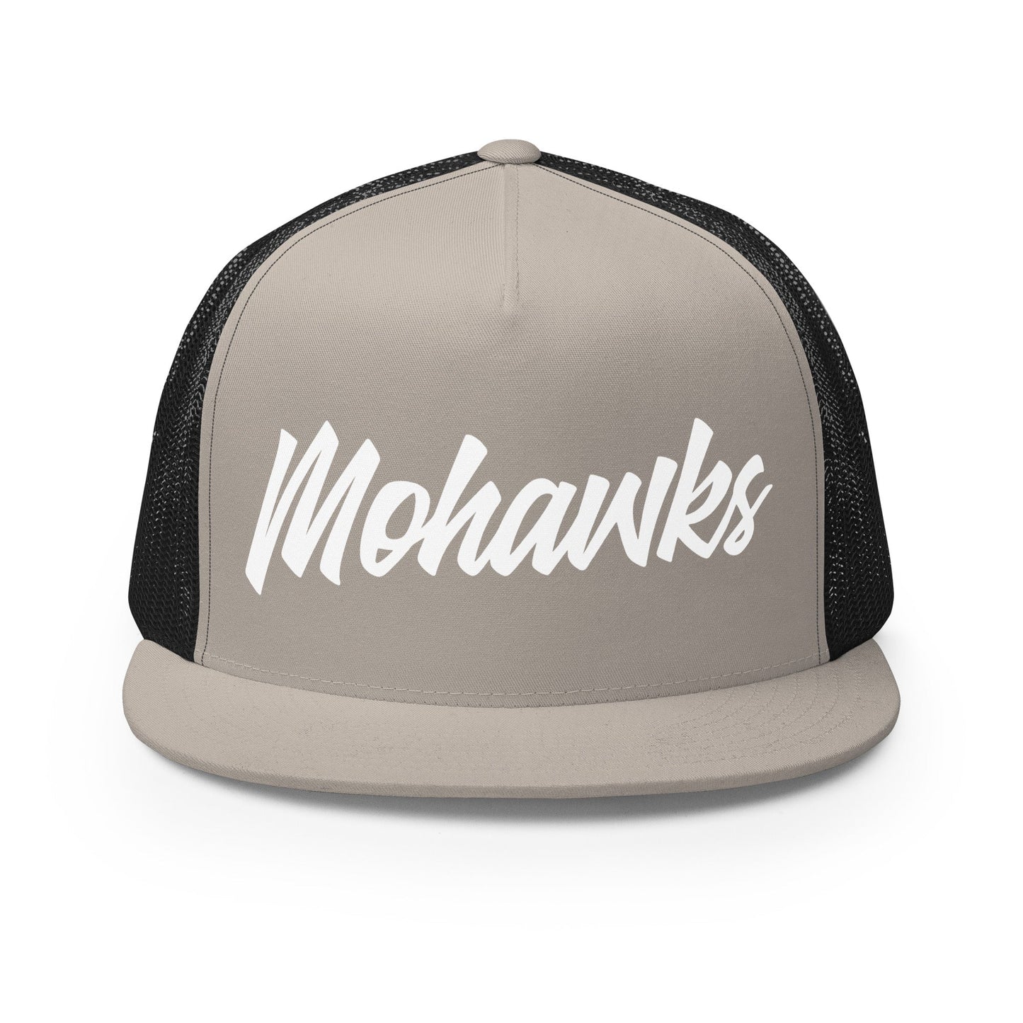 Performance | 5 Panel Trucker Cap | Mohawks | Wordmark Athletic Logo