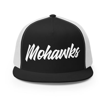 Performance | 5 Panel Trucker Cap | Mohawks | Wordmark Athletic Logo