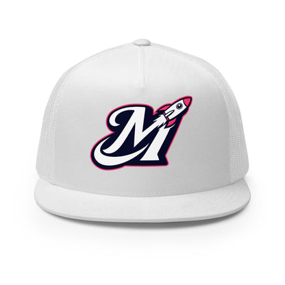 Performance | 5 Panel Trucker Cap | Moonshots | Stellar Strike Logo