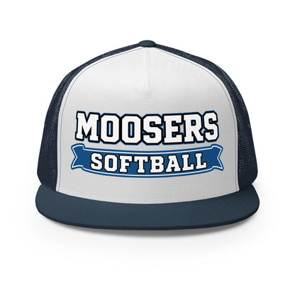 Performance | 5 Panel Trucker Cap | Moosers | Moose Diamond Mark Logo
