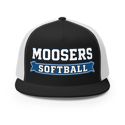 Performance | 5 Panel Trucker Cap | Moosers | Moose Diamond Mark Logo