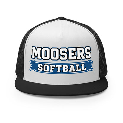 Performance | 5 Panel Trucker Cap | Moosers | Moose Diamond Mark Logo